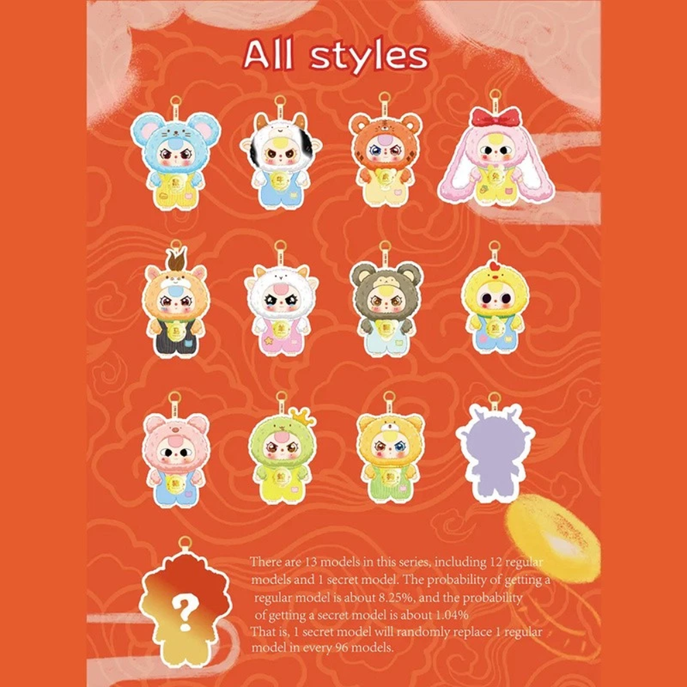 Baby Three Zodiac V2 Plush Blind Box – Toys4you