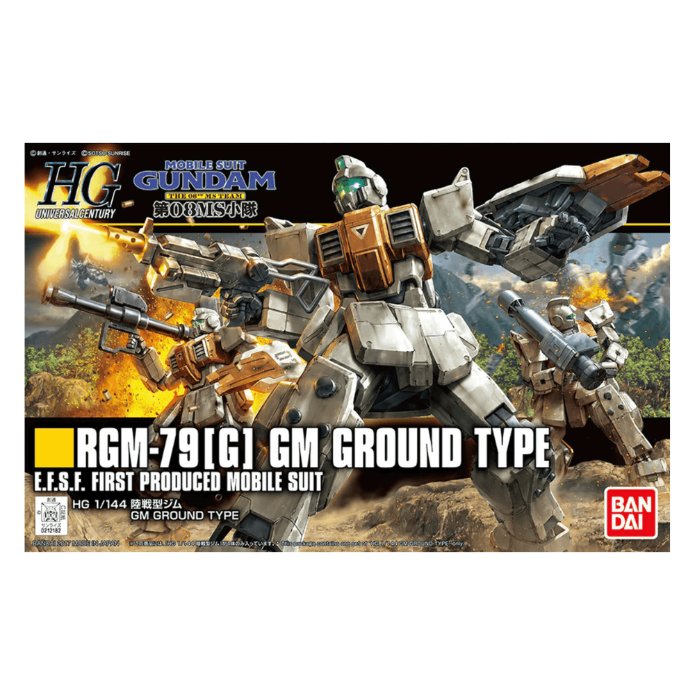 Bandai Gundam High Grade (HG) 1/144 RGM-79 (G) GM Ground Type