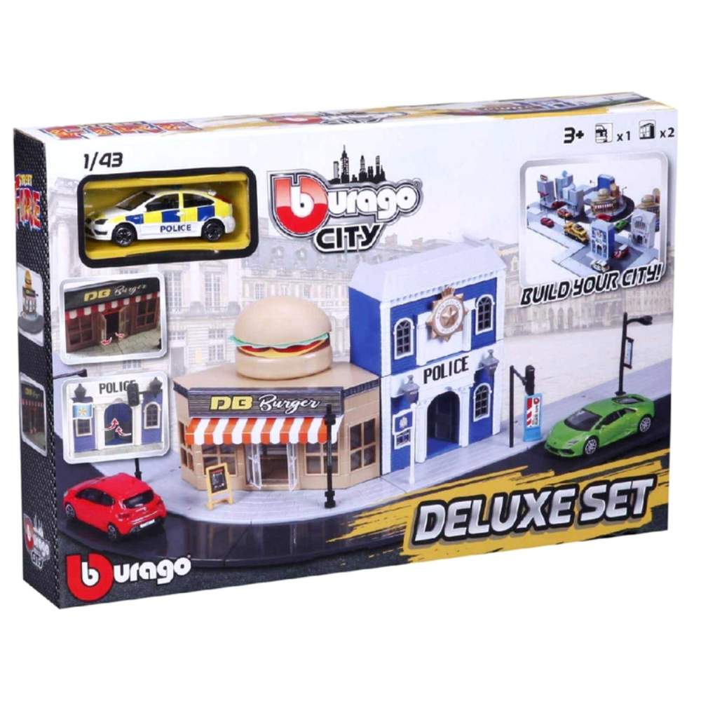 Bburago Street Fire 143 City Deluxe Kit