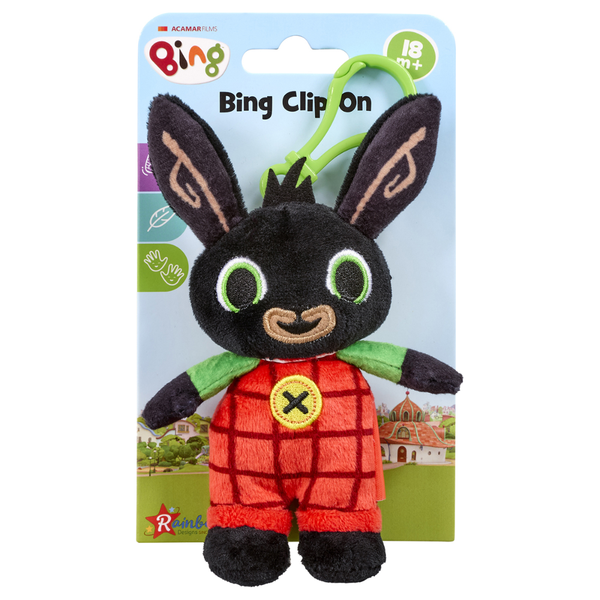 Bing Character Clip-On Plush