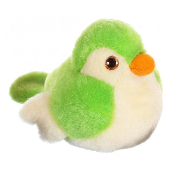 Birdies musical bird 14 cm - Green