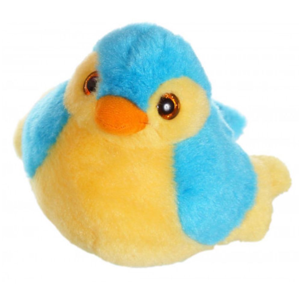 Birdies musical bird 14 cm - Light Blue