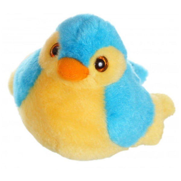 Birdies musical bird 14 cm - Light Blue