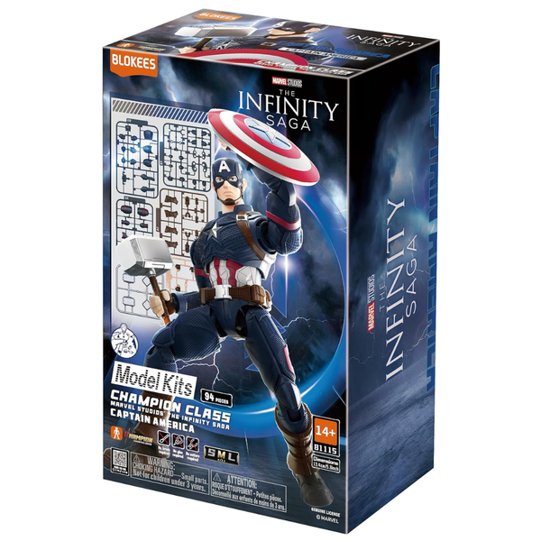 Blokees Marvel Infinity Saga Champion Class 03 Captain America Model Kit