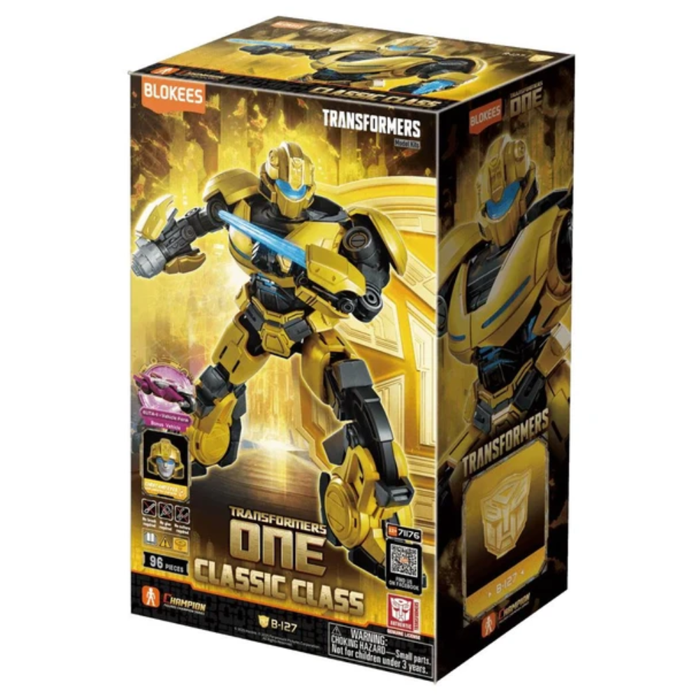 Blokees Transformers Classic Class B-127 / BUMBLEBEE (Transformers One) Action Figure Model Kit