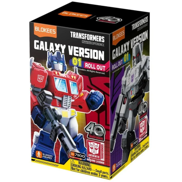 Blokees Transformers Galaxy Version 01 Roll Out Action Figure Model Kit