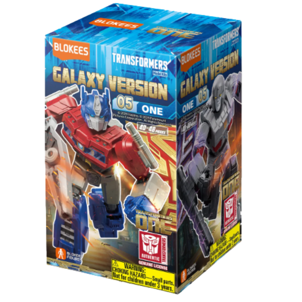 Blokees Transformers Galaxy Version 05 One Action Figure Model Kit Blind Box 71105