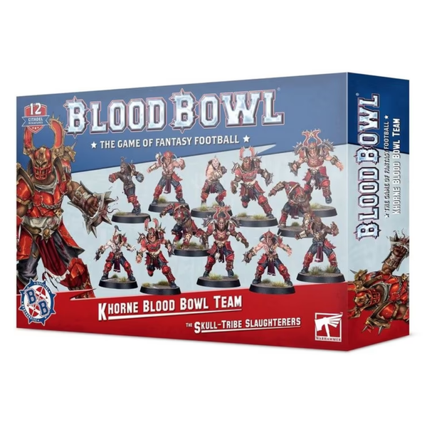 Blood Bowl: The Skull-Tribe Slaughterers Khorne Team