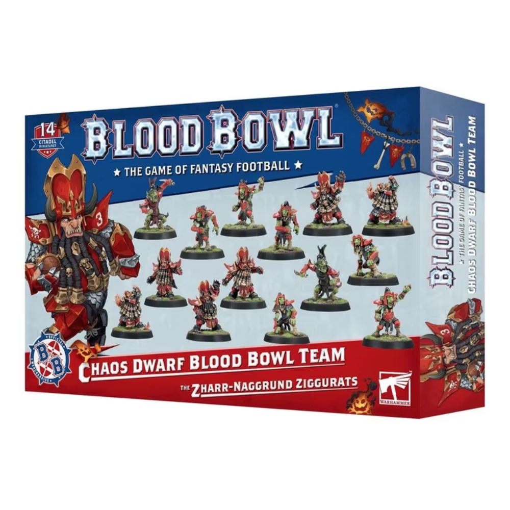 Blood Bowl: The Zharr-Naggrund Ziggurats Chaos Dwarf Team