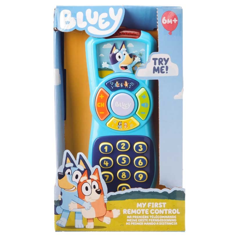 Control Blue Toy Bluey My First Remote Control – Toys4you