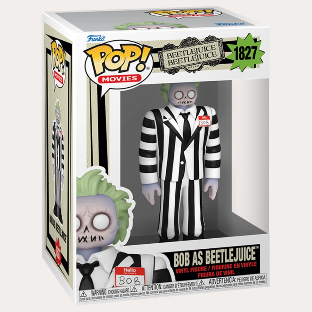 Bob As Beetlejuice 1827 Beetlejuice Beetlejuice Funko Pop Vinyl