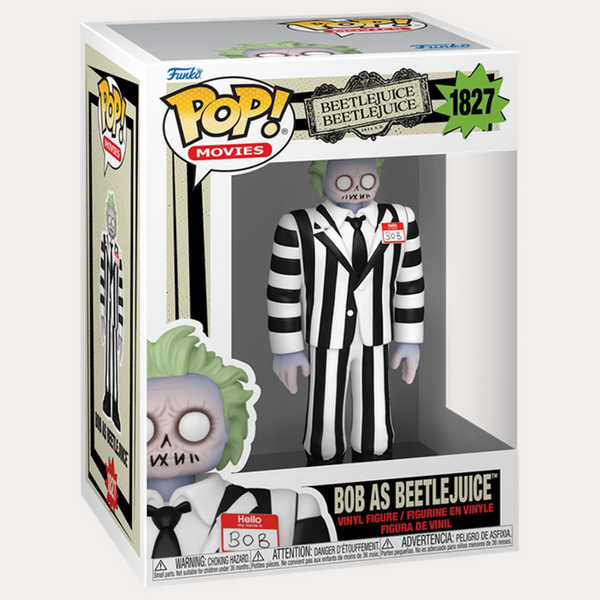 Bob As Beetlejuice 1827 Beetlejuice Beetlejuice Funko Pop Vinyl
