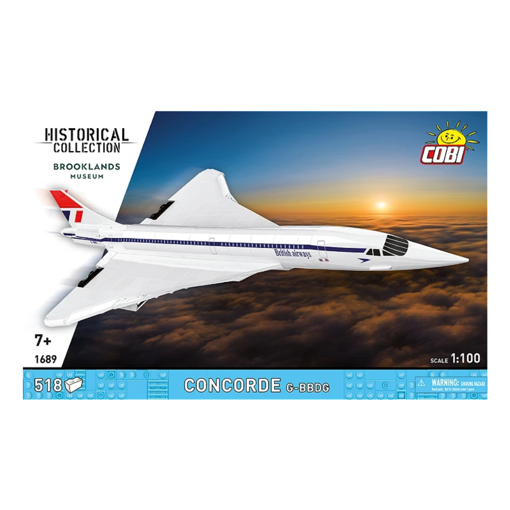 COBI Building blocks airplane concorde g bbdg 518 pieces