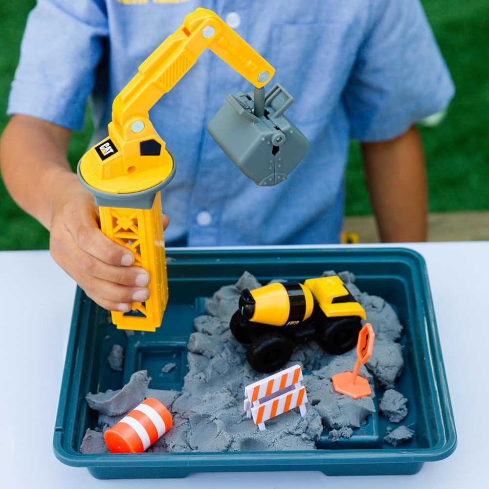 CAT Construction Little Machines Dig N' Build Concrete Playset – Toys4you