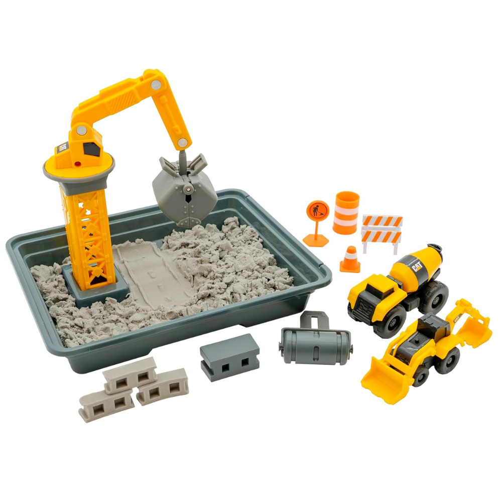 CAT Construction Little Machines Dig N' Build Concrete Playset – Toys4you