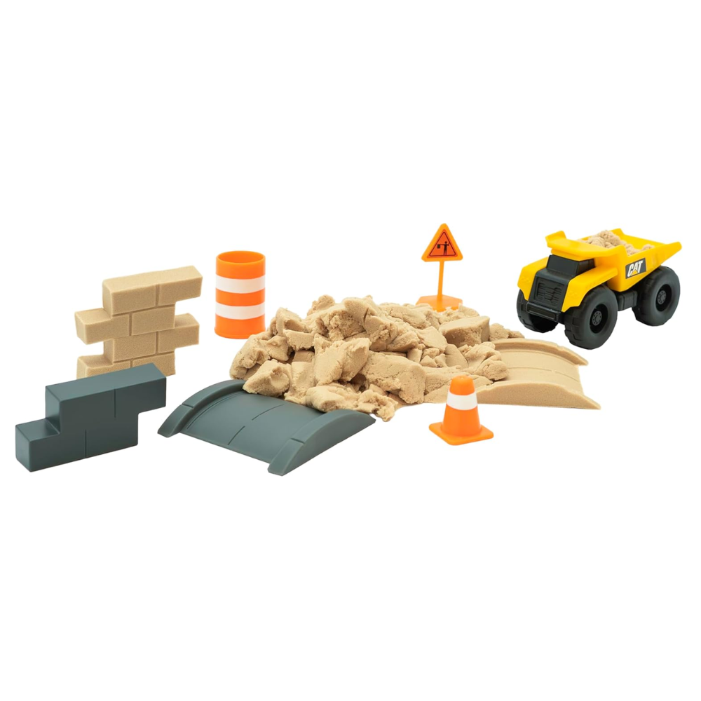 CAT Construction Vehicles for Kids - Dig N' Build Dirt Play Set – Toys4you
