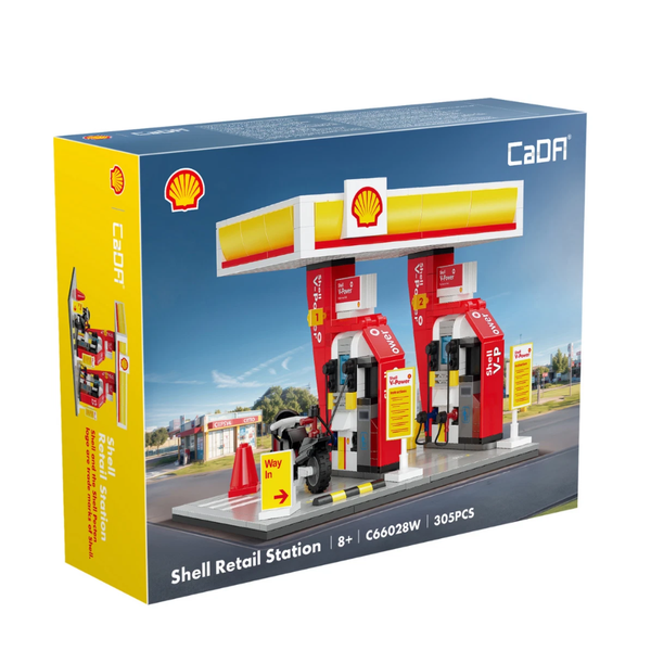 CaDA Bricks Shell Retail Station - 305pcs - C66028W