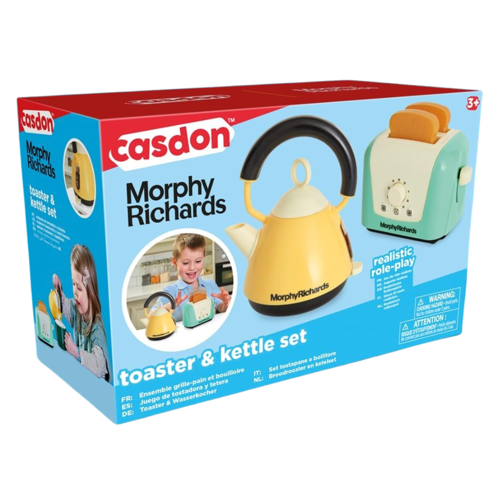 Casdon Morphy Richards Toy Toaster & Kettle Set