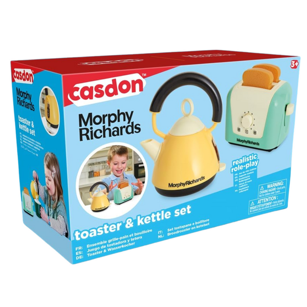 Casdon Morphy Richards Toy Toaster & Kettle Set