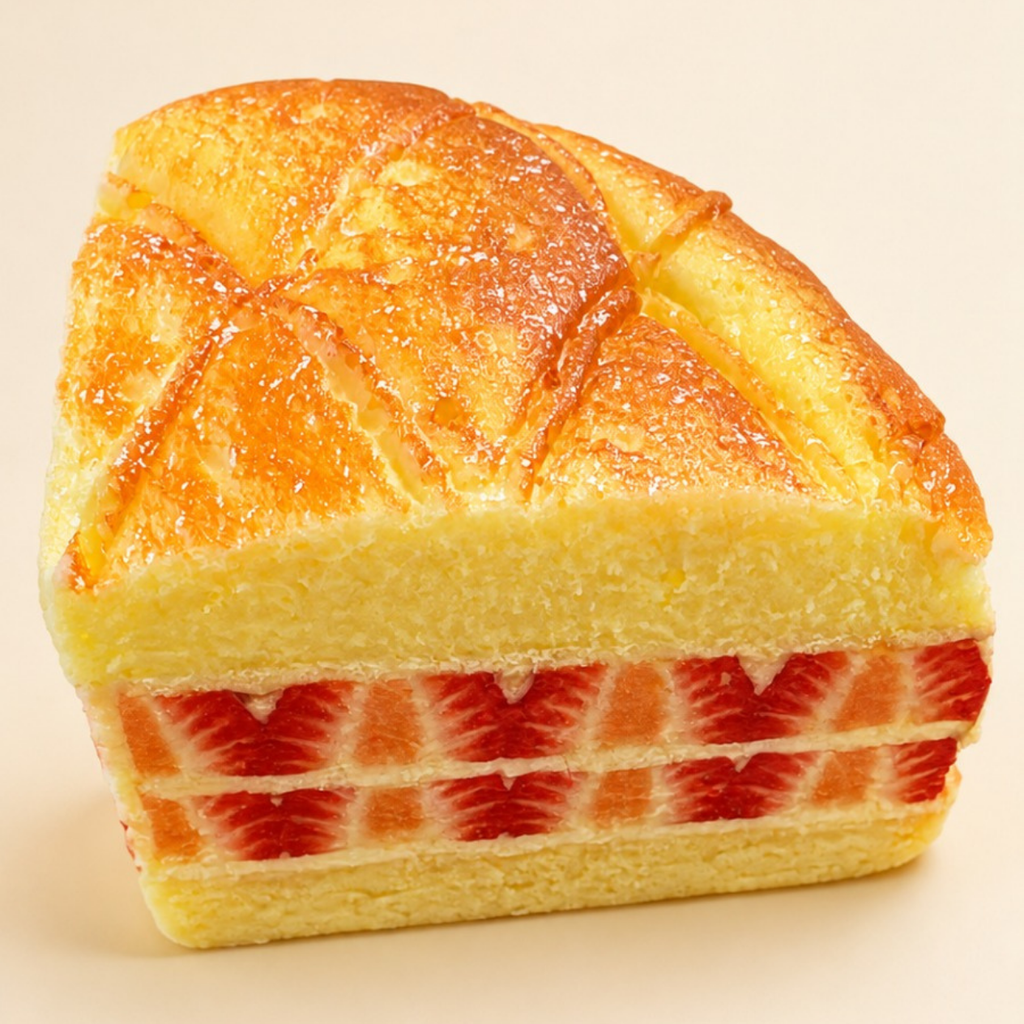 Checkered Filling Cake Squishy
