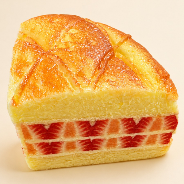 Checkered Filling Cake Squishy