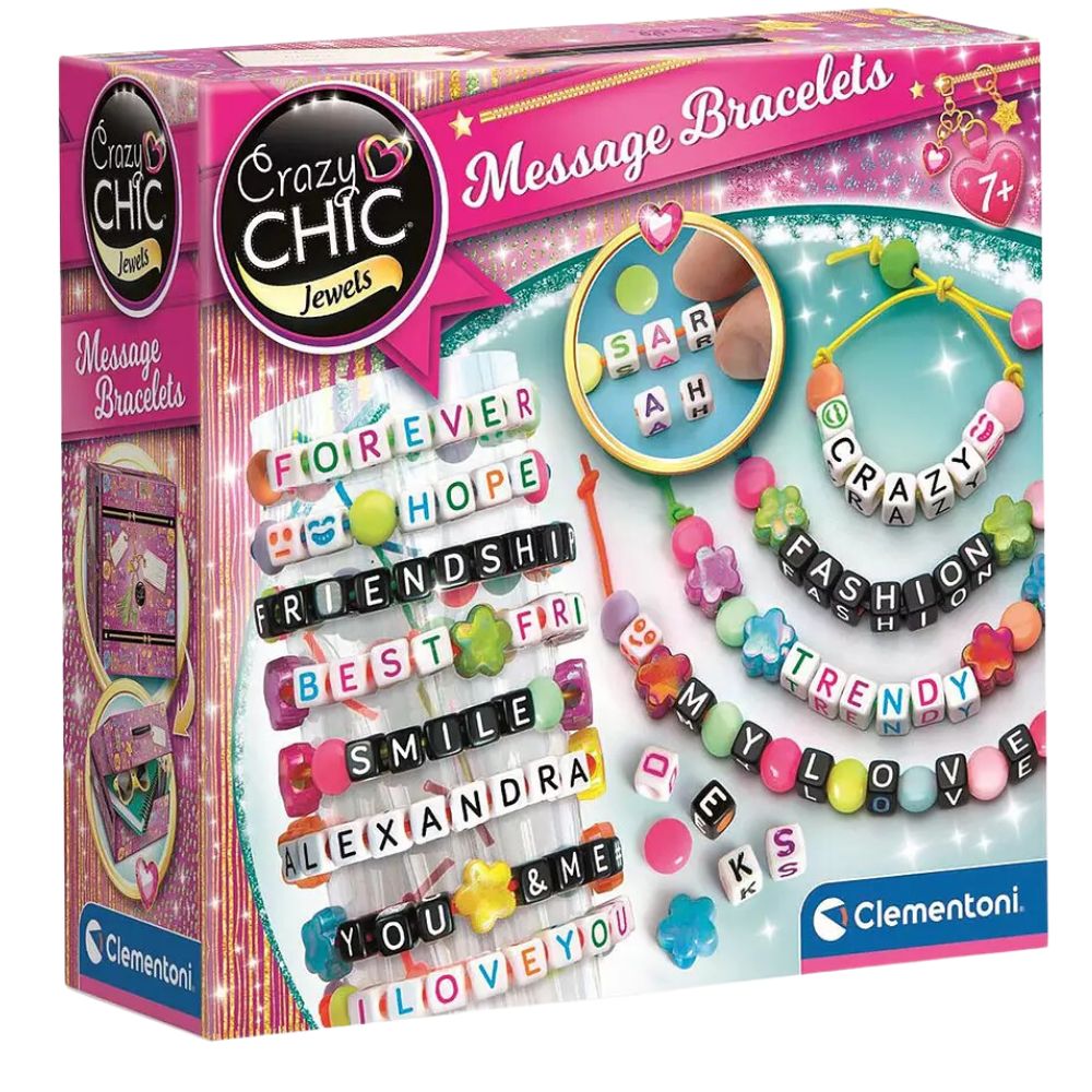 Clementoni Crazy Chic Message Bracelets