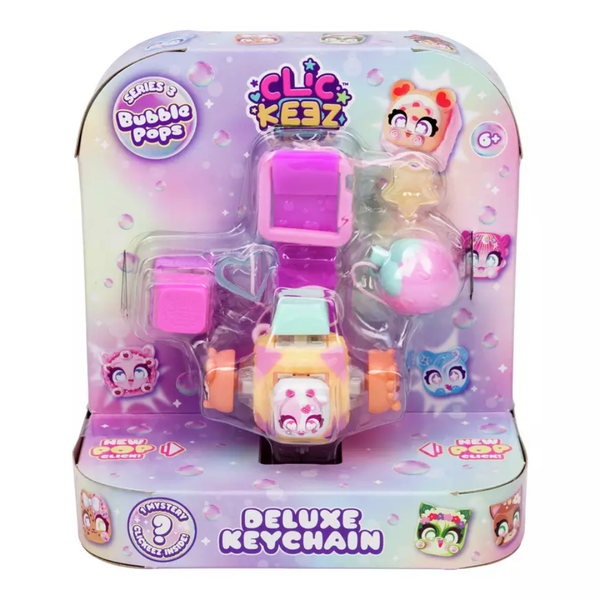 Clickeez Bubble Pop Figure Keychain