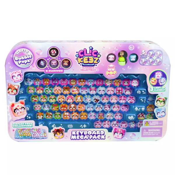 Clickeez Series 3 bubble Pop Keyboard Mega Pack