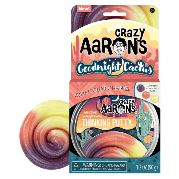 Crazy Aaron's Thinking Putty Goodnight Cactus