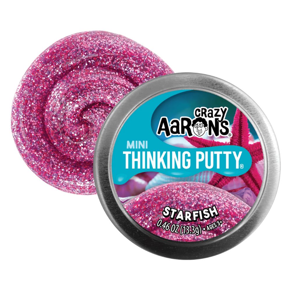 Crazy Aaron’s Thinking Putty Mini Tin Starfish