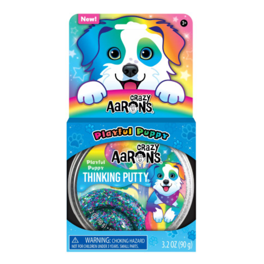 Crazy Aaron's Trendsetters Putty Pets Playful Puppy
