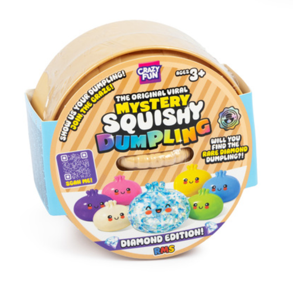 Crazy Fun Original Diamond Mystery Squishy Dumpling