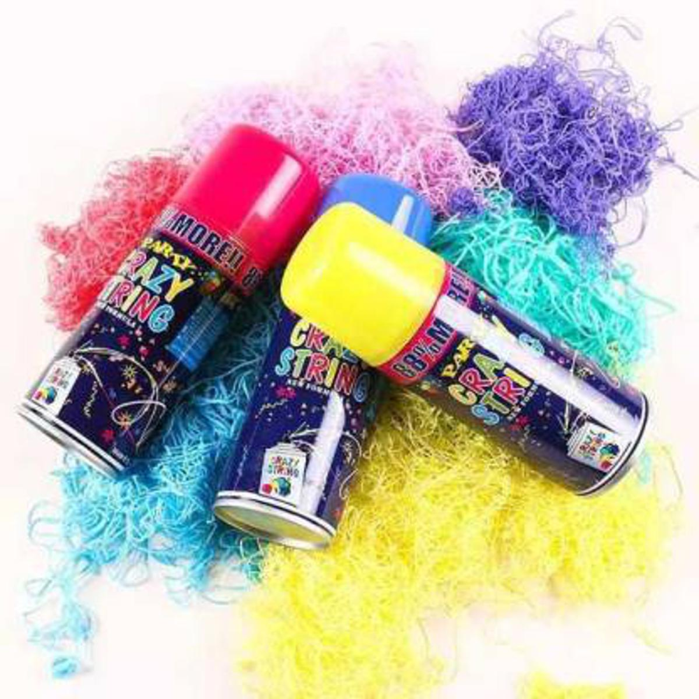 Crazy String Spray (Pack of 4)