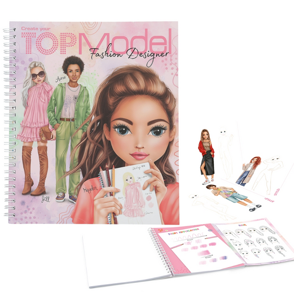 Create Your TOPModel Colouring Book