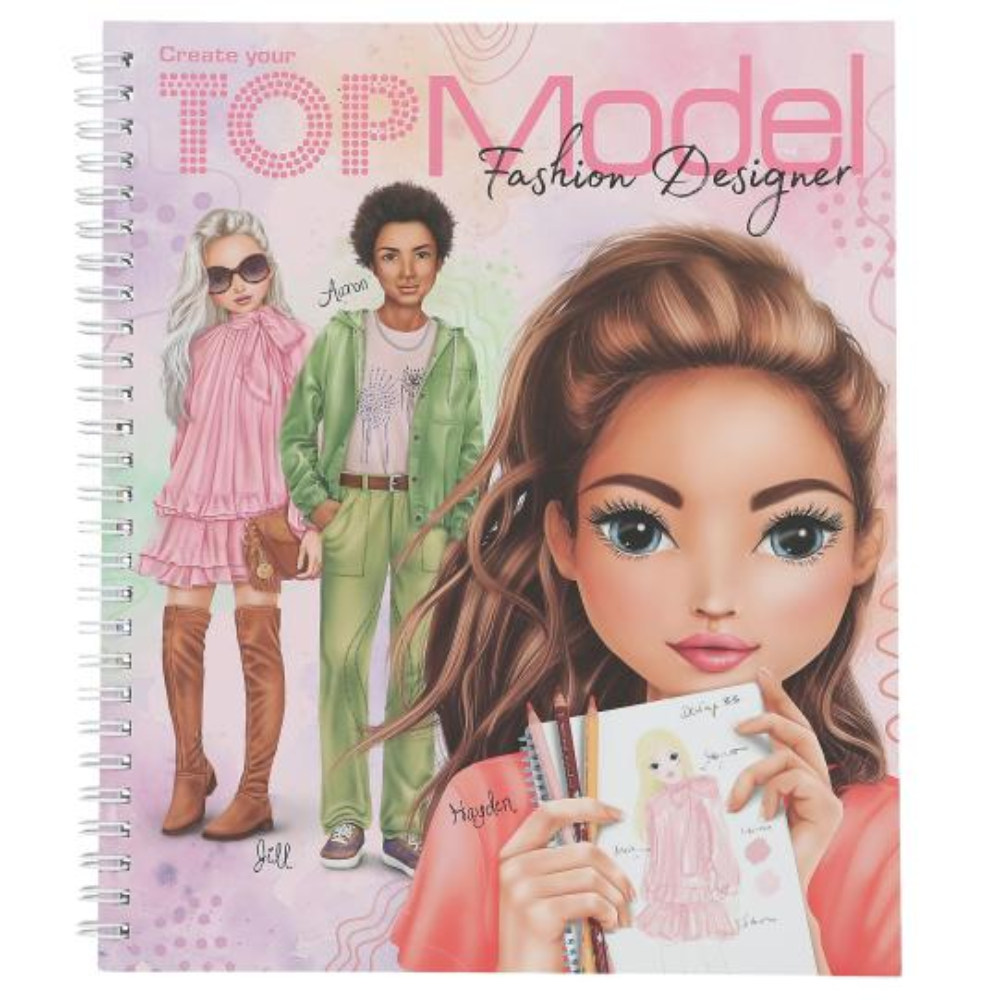 Create Your TOPModel Colouring Book – Toys4you