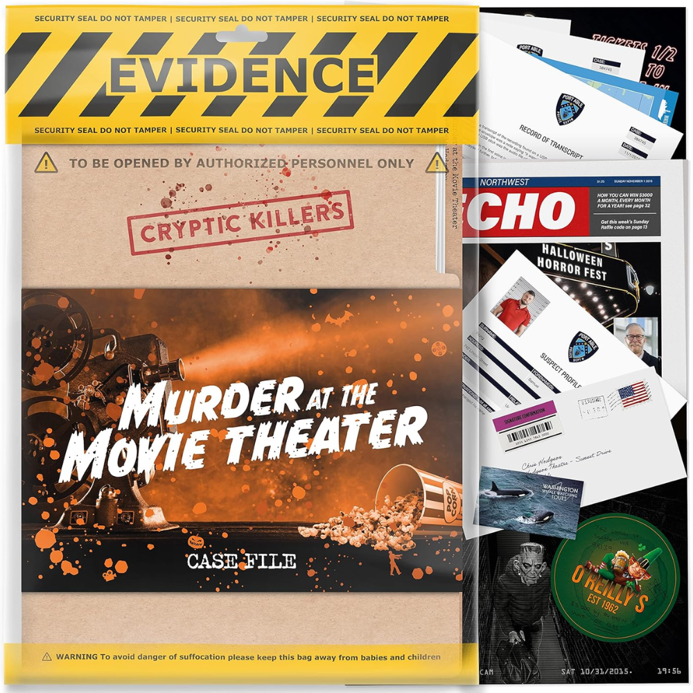 Cryptic Killers Murder at the Movie Theater