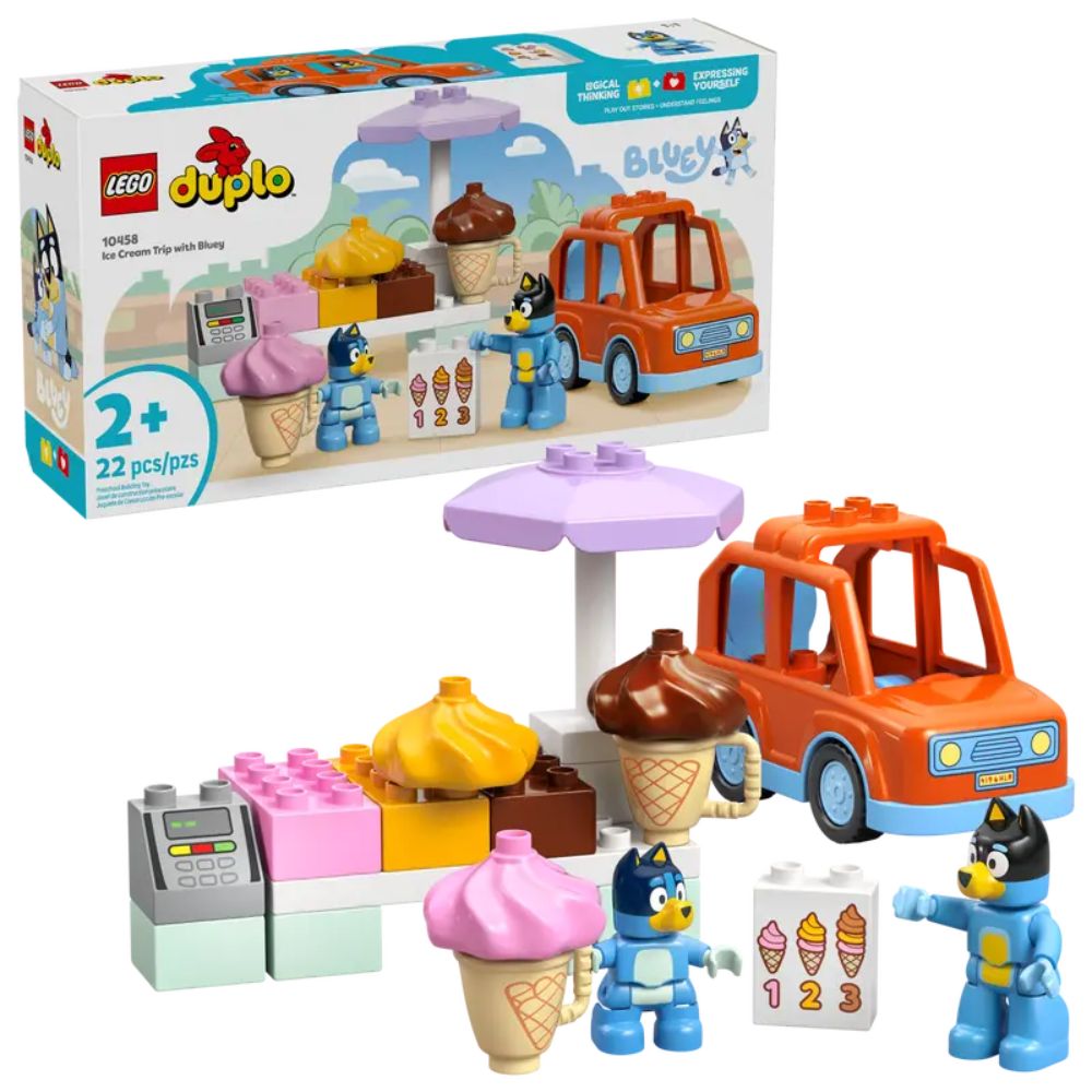 LEGO DUPLO 10458 Ice Cream Trip with Bluey