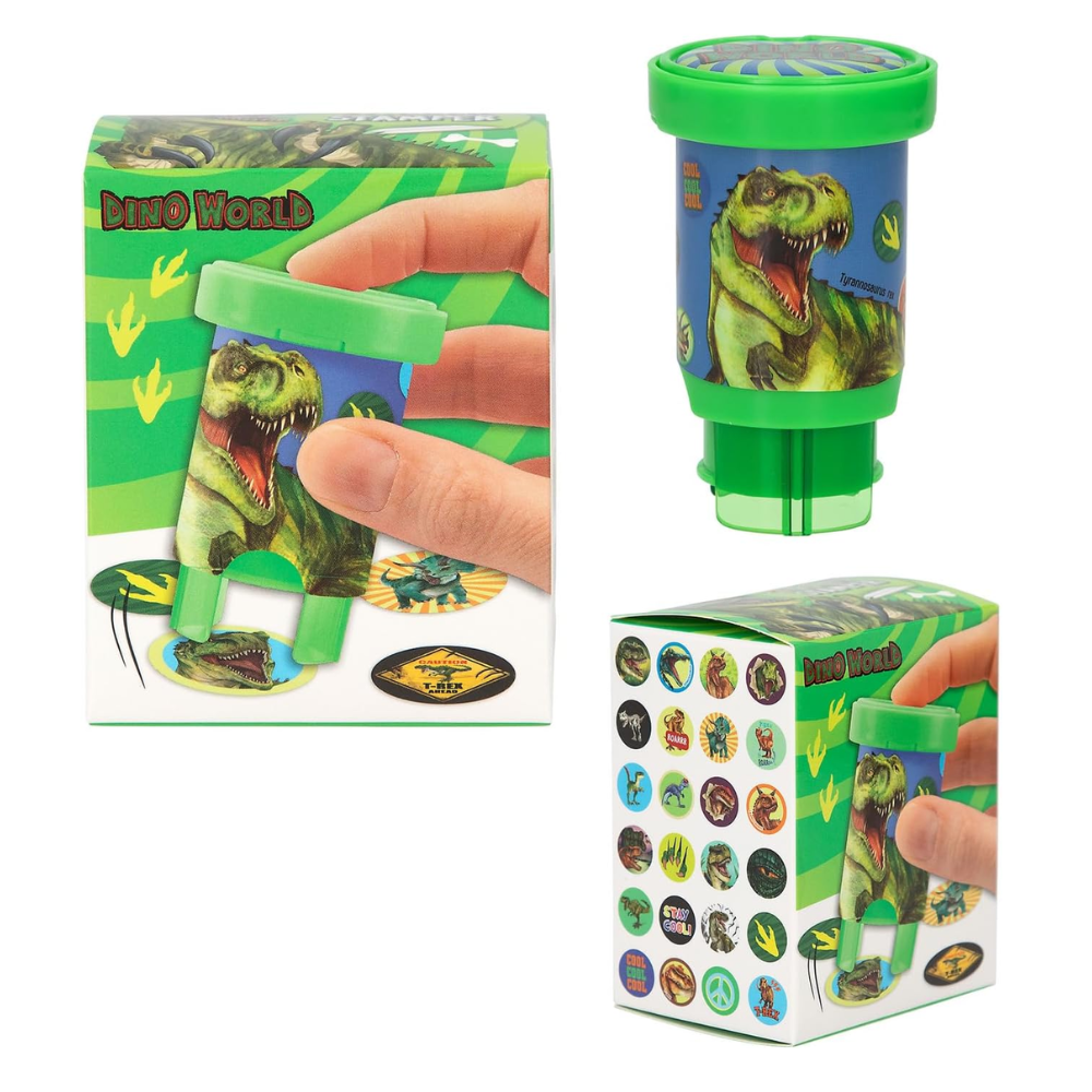 Depesche 13349 Dino World Sticker Stamper