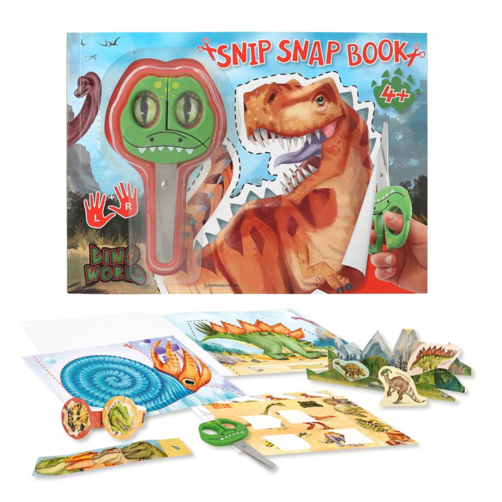 Dino World Snip Snap Book