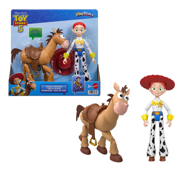 Disney Pixar Toy Story 5 Jessie & Bullseye Playscale 7 Inch Action Figures