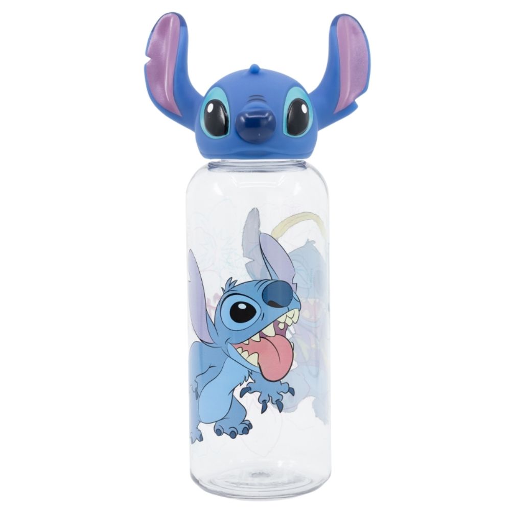 Disney Stitch Flowers 560ml 3D Figurine Bottle