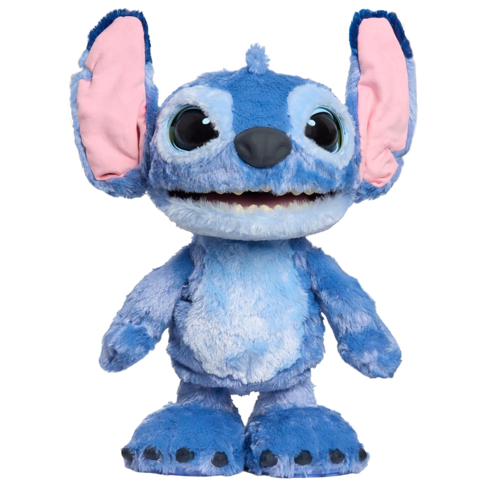 Disney Stitch Ultimate Stitch Interactive 17" Plush Toy 100+ Sounds & Reactions