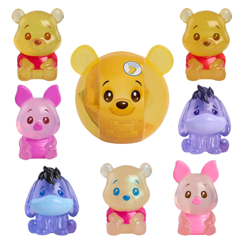 Disney Winnie the Pooh Beary Cute Jelly Figures