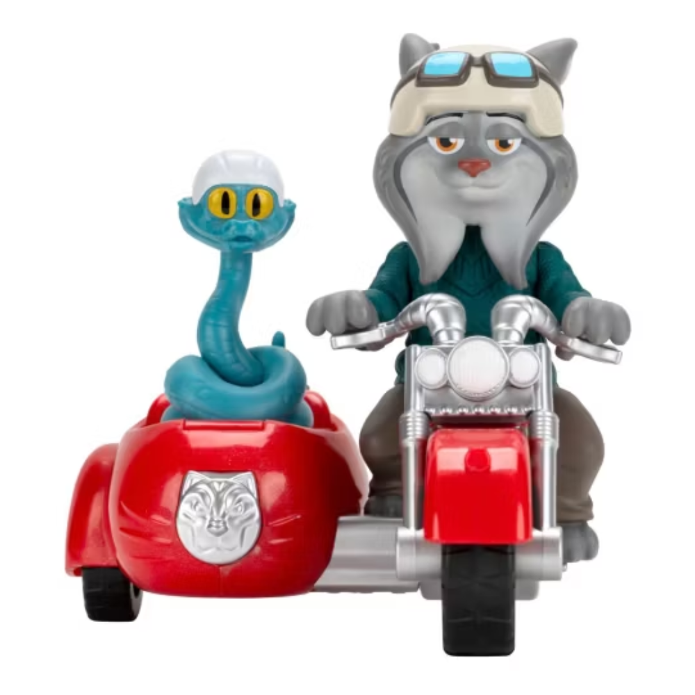 Disney Zootropolis 2 Pawbert Lynxley & Motorcycle