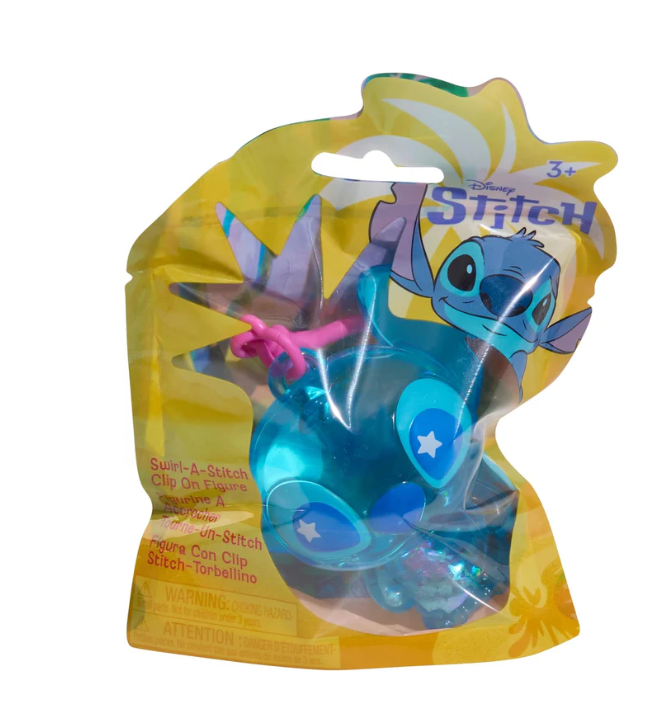 Disney Stitch Swirl-a-Stitch Clip-on 3-inch Figure