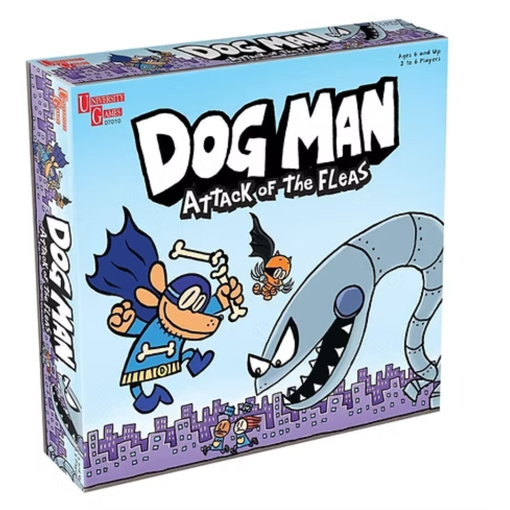 Dog Man Attack of The Fleas Board Game