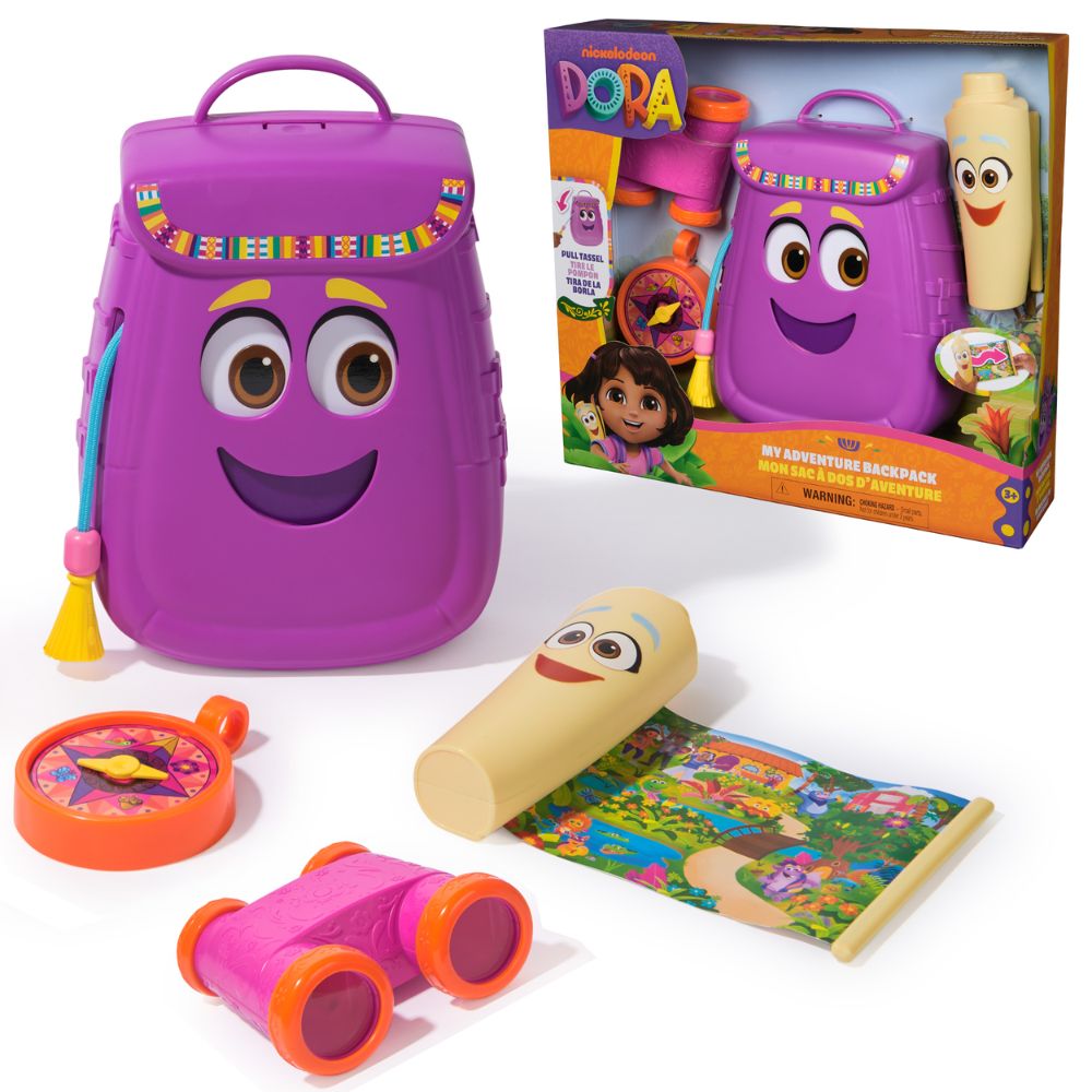 Dora My Adventure Backpack with Explorer Accessories