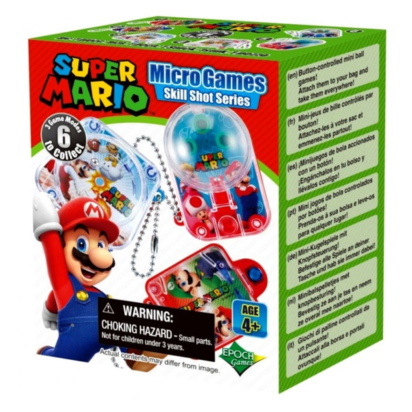 Epoch Super Mario Micro Games Skill Shot Series