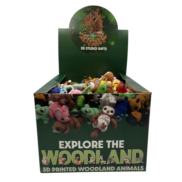 Woodlands 3D printed Jigglets Collection (Pack of 5)