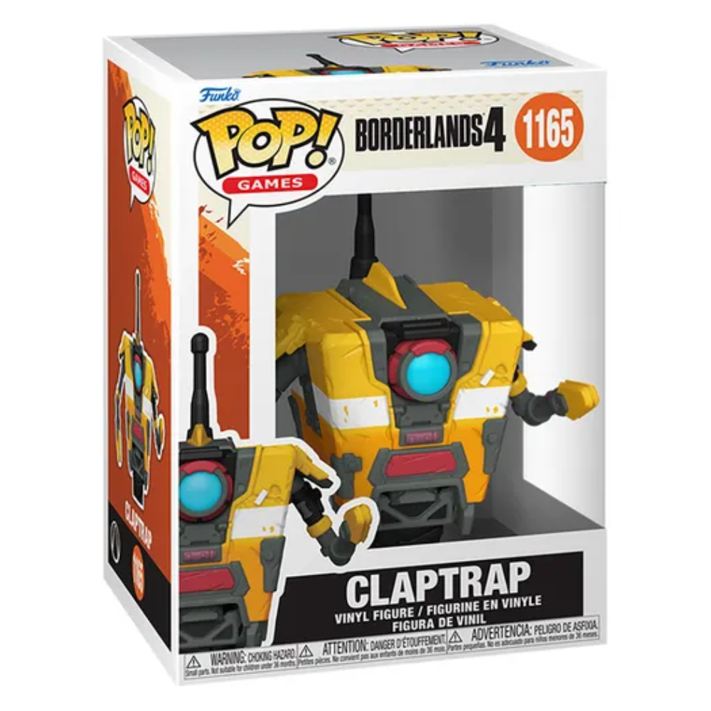 FUNKO POP figure Borderlands 4 Claptrap 1165